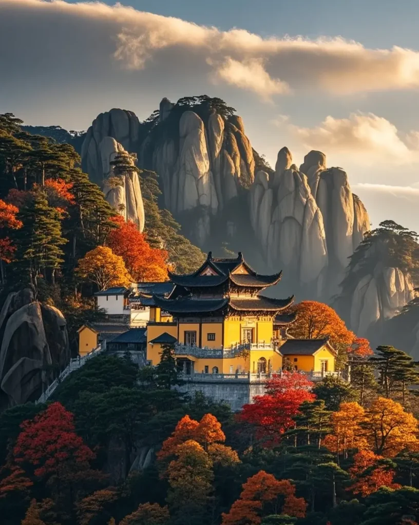 Mount JiuHua
Anhui travel guide