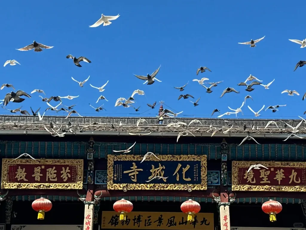 the oldest on the mountain
HuaCheng Temple
Mount JiuHua
Anhui travel guide