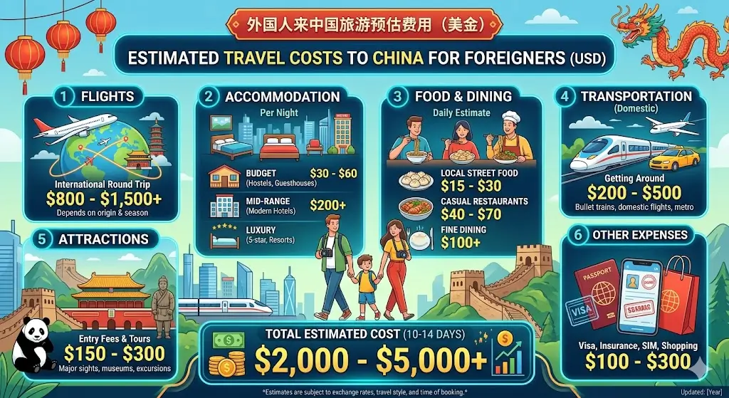 China Travel Cost Guide