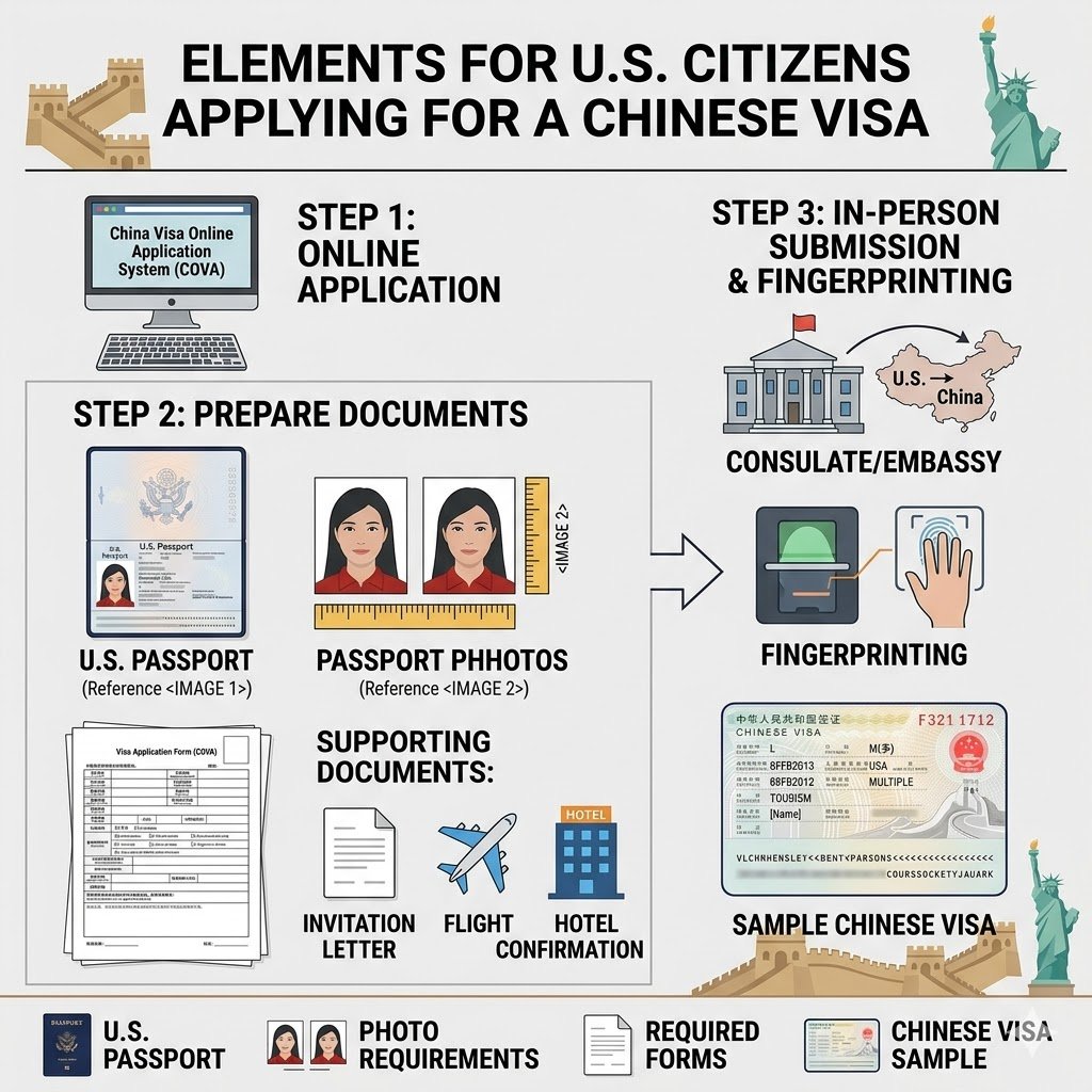 Chinese visa for US citizens