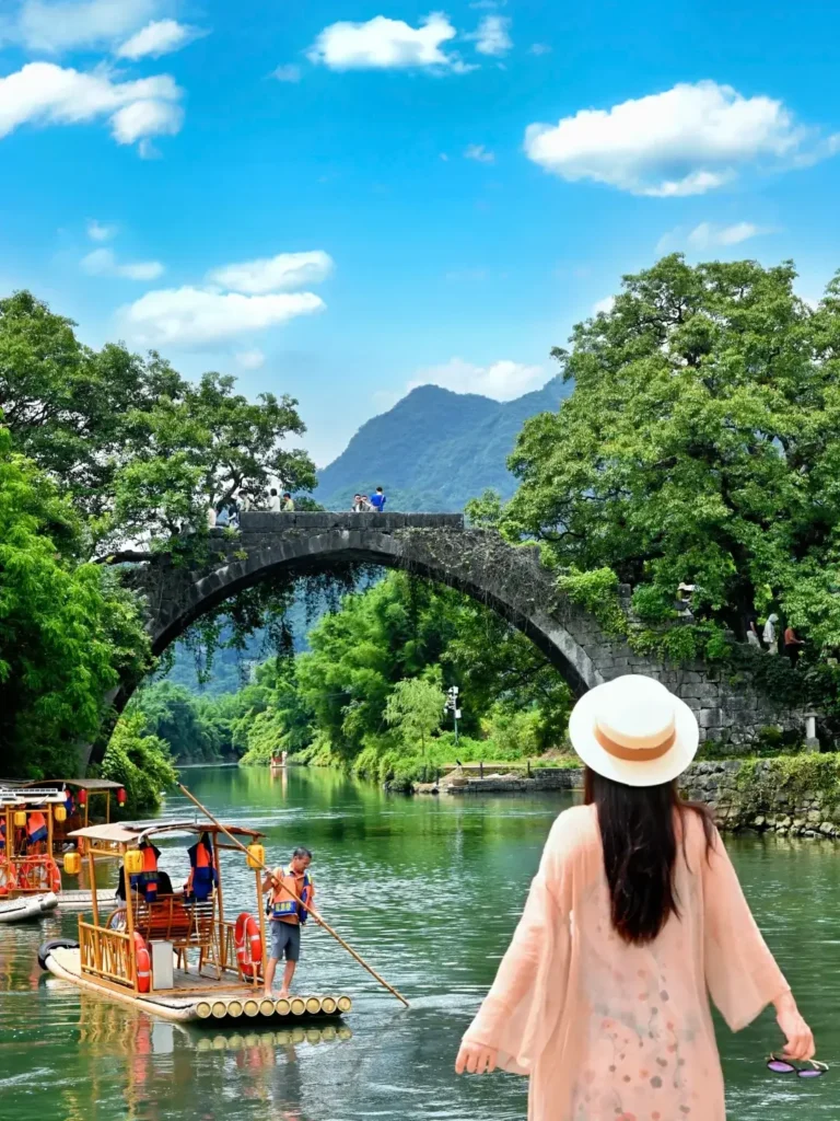 Guilin travel guide
Guilin itinerary
Yangshuo
Li River
Longji Rice Terraces
China travel
Yulong River
Experiencing a tranquil bamboo raft ride during your comprehensive Guilin travel guide adventure.