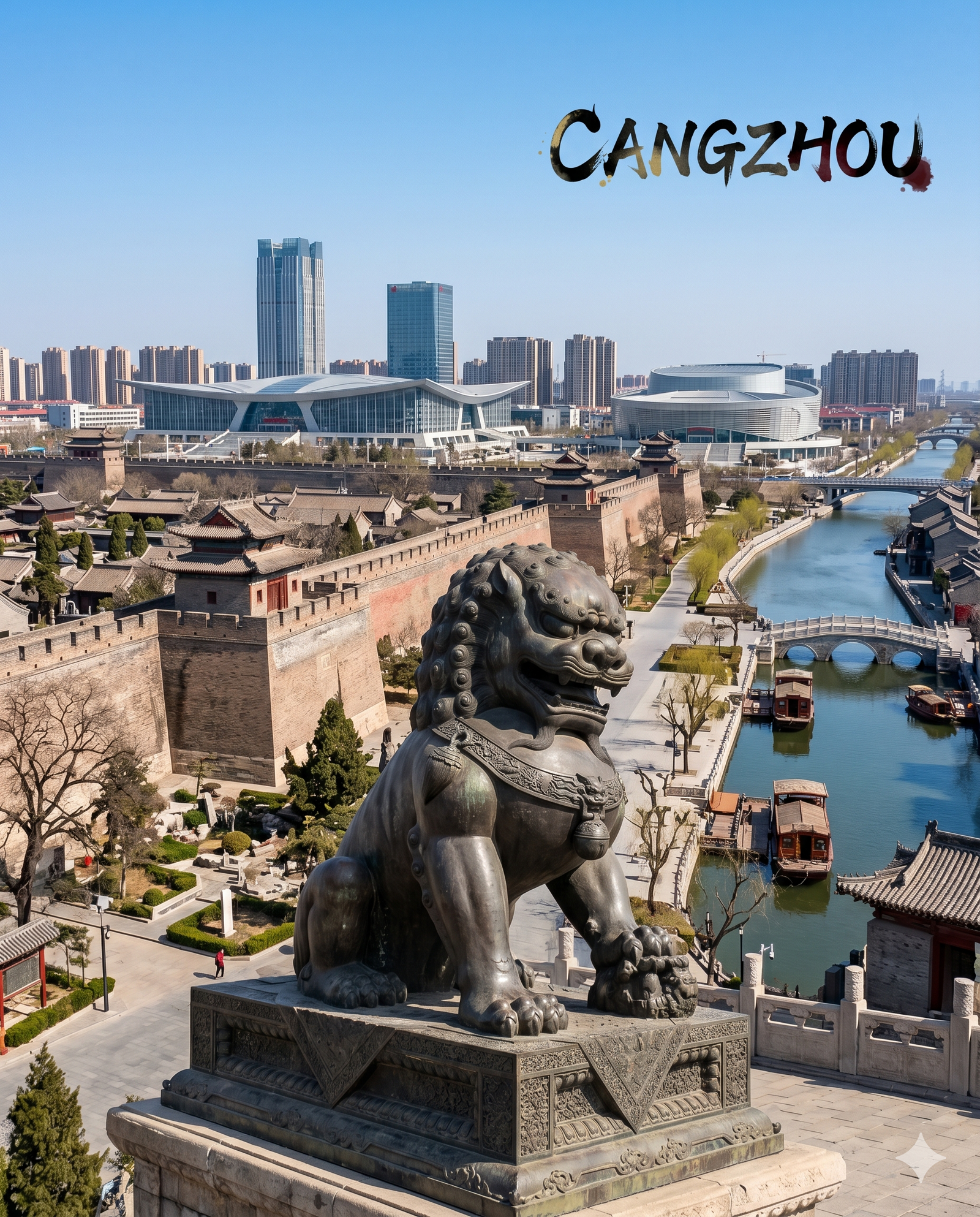 Visiting the Iron Lion is one of the top things to do in Cangzhou.
Cangzhou travel guide
Things to do in Cangzhou
Cangzhou attractions
Cangzhou itinerary
Grand Canal
Wuqiao Acrobatics
Iron Lion