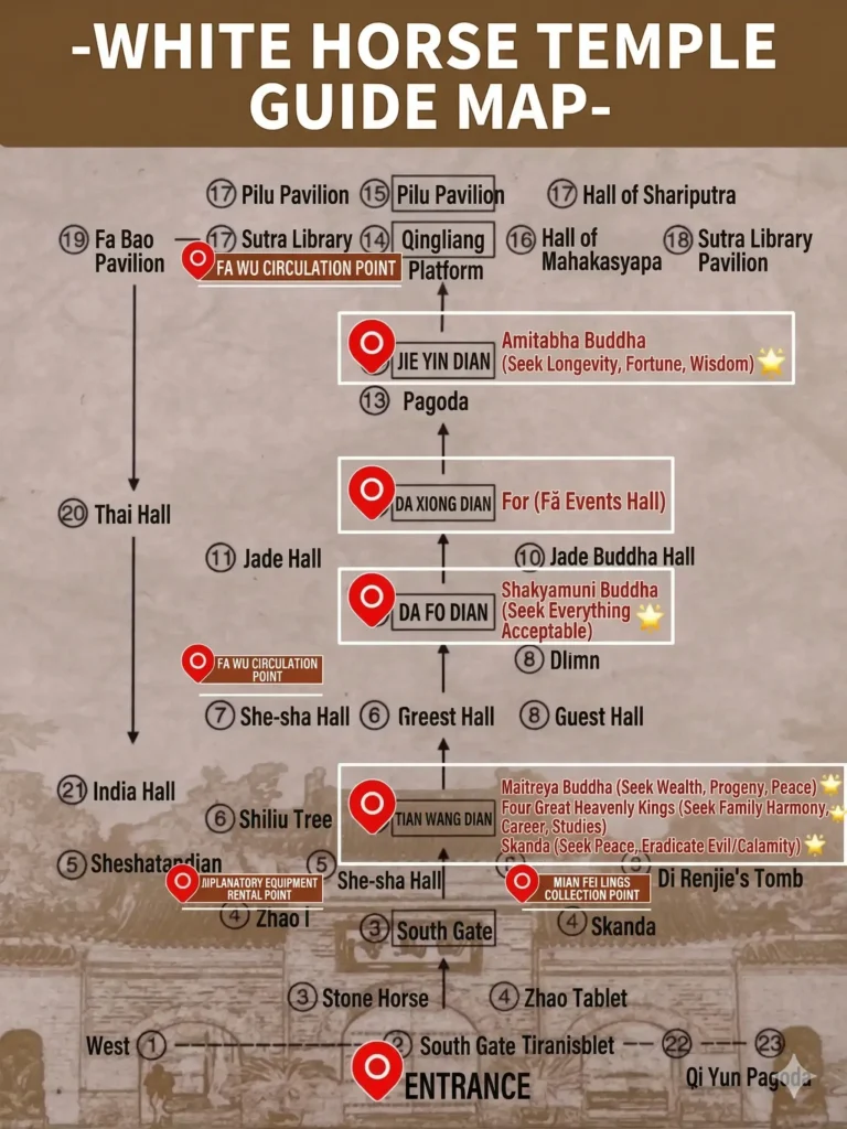 Henan itinerary
Henan travel guide
China travel
Luoyang
The White Horse Temple