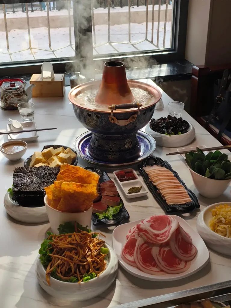 Eating Manchu Hot Pot is a core feature of this comprehensive Jilin City travel guide.
Jilin City travel guide
things to do in Jilin City
Jilin City itinerary
Jilin rime ice
Wusong Dao
Vanke Songhua Lake ski resort
Manchu copper hot pot