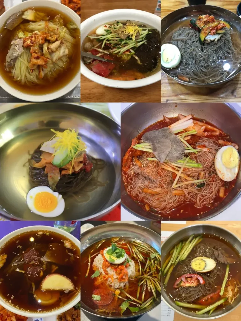 Authentic Korean Cold Noodles (Lengmian)