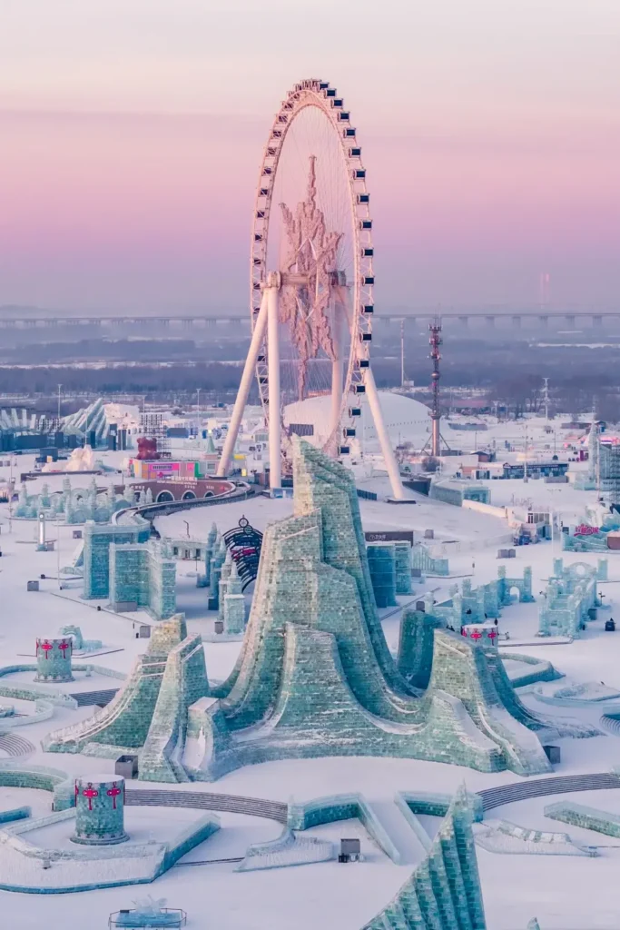 A breathtaking view of the northern frontier, providing inspiration for your ultimate Heilongjiang itinerary and Heilongjiang travel guide.
Heilongjiang travel guide
things to do in Heilongjiang
Heilongjiang itinerary
Harbin Ice and Snow World
Wudalianchi geopark
Sino-Russian border
Mohe Arctic Village
Zhalong Nature Reserve