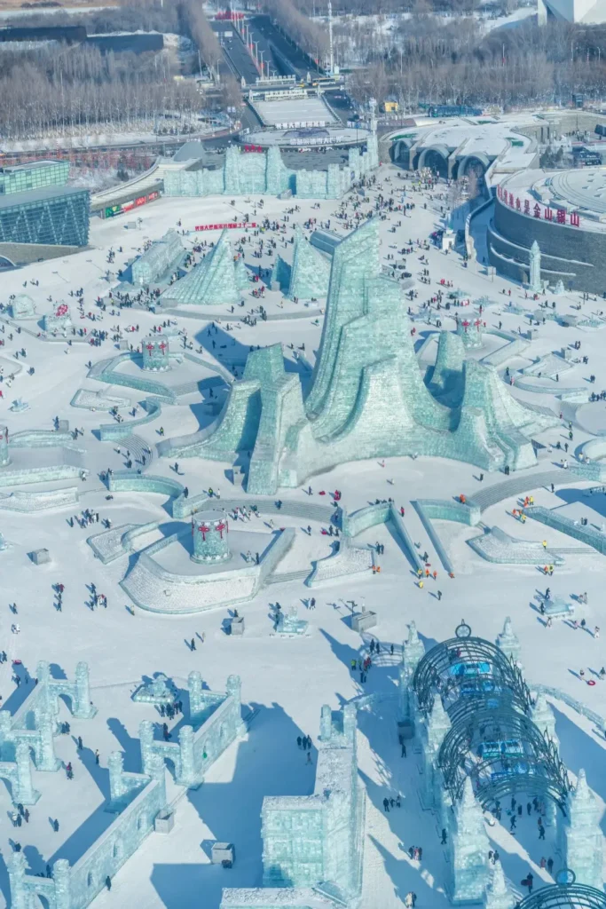Adventurous travelers capturing memories in the extreme cold, ticking off the top things to do in Harbin during winter.
Harbin 7-day itinerary
Things to do in Harbin
Harbin travel guide
Harbin Ice and Snow World
Central Street
St. Sophia Cathedral
Sun Island