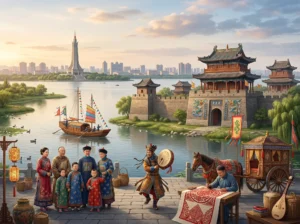 A breathtaking view of the Hero City, providing inspiration for your ultimate Siping itinerary and Siping travel guide. Siping travel guide Things to do in Siping Siping attractions Siping itinerary Siping Battle Memorial Hall Yehe Ancient City Shanmen Volcanic Geopark