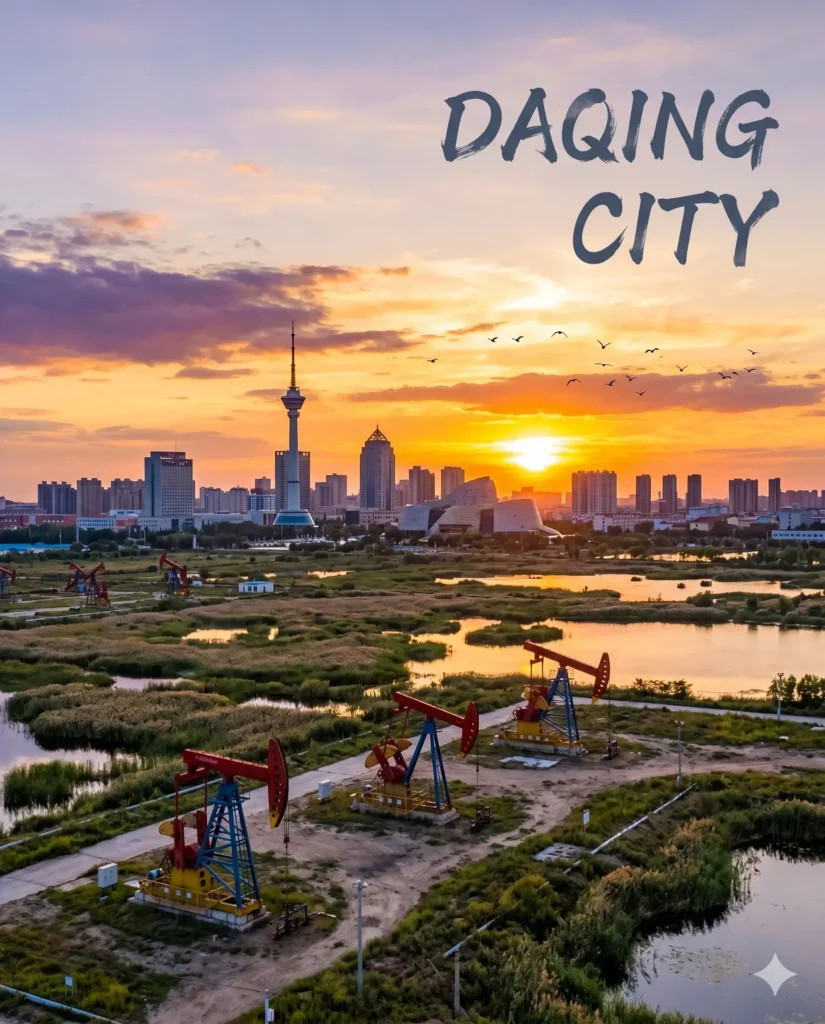 The iconic "nodding donkeys" operating seamlessly amidst serene wetlands, providing ultimate inspiration for your Daqing travel guide and industrial itinerary.
Daqing travel guide
Things to do in Daqing
Daqing itinerary
Iron Man Memorial
Lindian Hot Springs
Daqing Wetlands