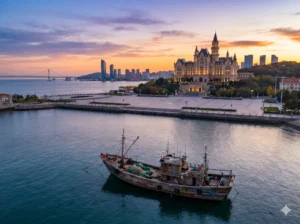 Visiting Xinghai Square is one of the top things to do in Dalian outlined in this Dalian travel guide. Dalian travel guide Things to do in Dalian Dalian attractions Dalian itinerary Xinghai Square Binhai Road Lushun