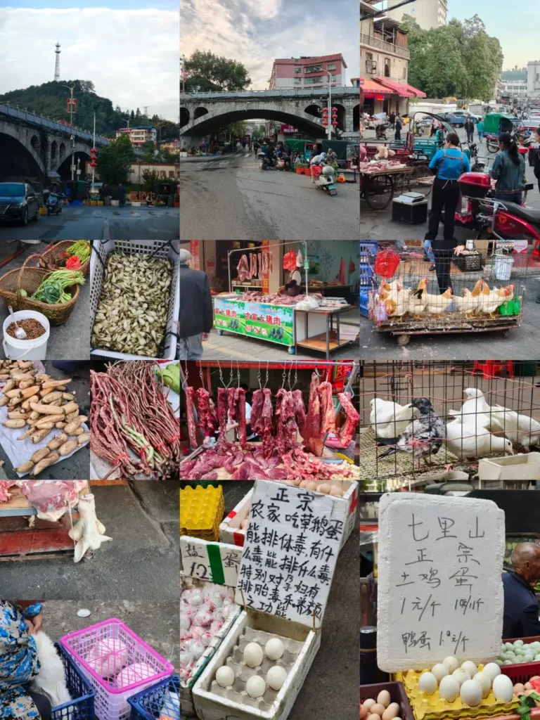 Wander the bustling winter markets to add vibrant color to your Songyuan travel guide experience.