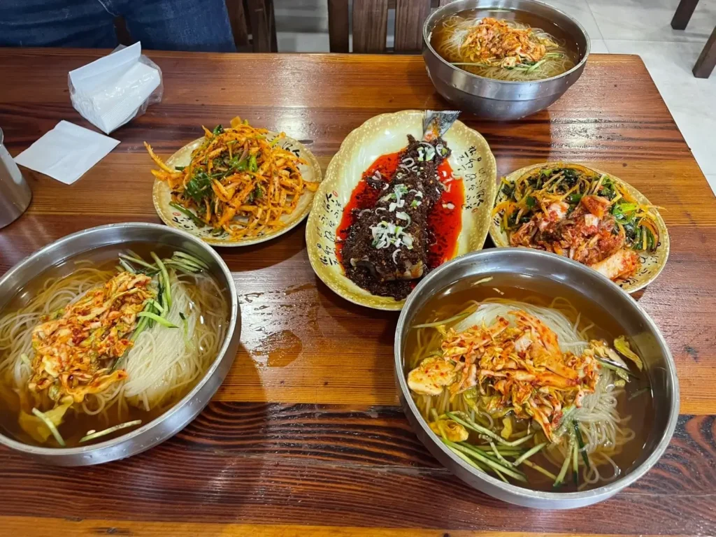 Korean Cold Noodles (Lengmian)