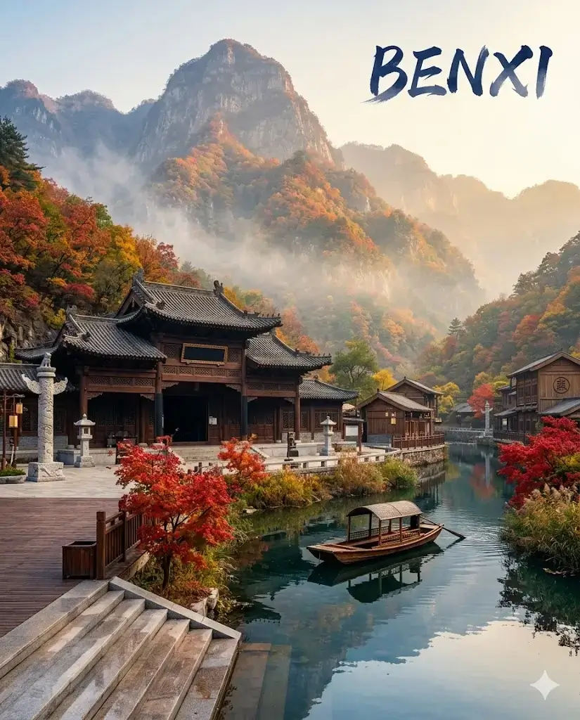 Visiting Guanmenshan is one of the top things to do in Benxi outlined in this Benxi travel guide.
Benxi travel guide
Things to do in Benxi
Benxi attractions
Benxi itinerary
Benxi Water Caves
Guanmenshan
Maple leaves