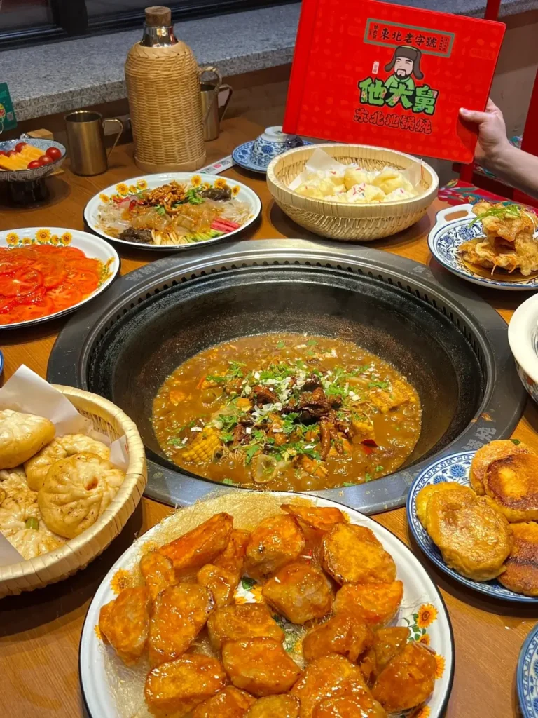 Wander the lively markets to add vibrant color to your Siping travel guide experience.
Iron Pot Stew (Tieguo Dun)