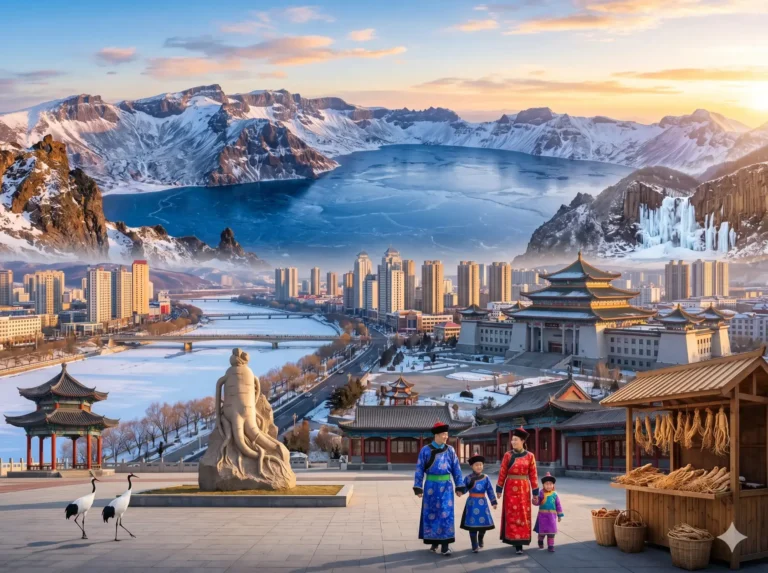 Visiting Changbai Mountain is one of the top things to do in Baishan outlined in this Baishan travel guide. Baishan travel guide things to do in Baishan Baishan itinerary Changbai Mountain hike Tianchi Heavenly Lake Lushuihe hot springs Jilin primeval forest