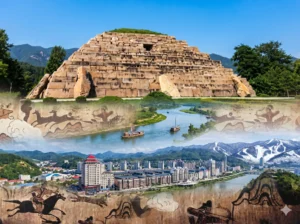 Visiting the Koguryo tombs is one of the top things to do in Tonghua outlined in this Tonghua travel guide. Tonghua travel guide things to do in Tonghua Tonghua itinerary Koguryo tombs Ji'an UNESCO world heritage China Tonghua winery Wunv Peak National Forest Park
