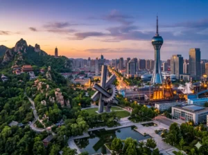 Hiking Qianshan National Park is one of the top things to do in Anshan outlined in this Anshan travel guide. Anshan travel guide Things to do in Anshan Anshan attractions Anshan itinerary Qianshan National Park Jade Buddha Palace Tanggangzi