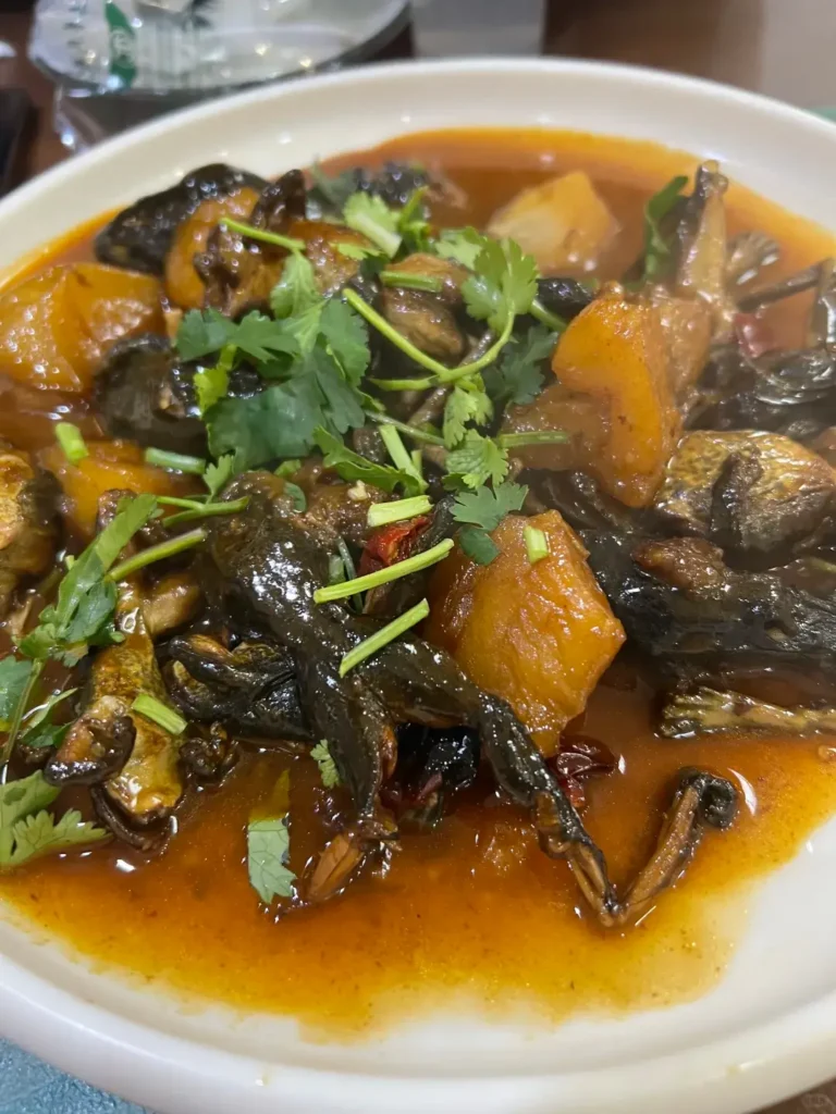 Venison and River Frogs